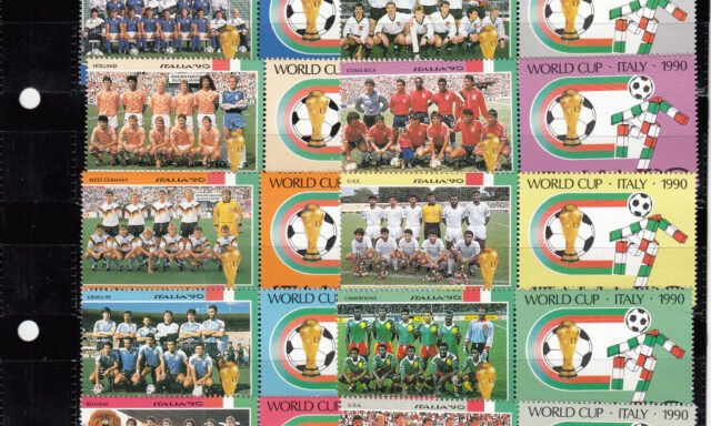 Full Set of World Cup 1990 Italy 24 Team